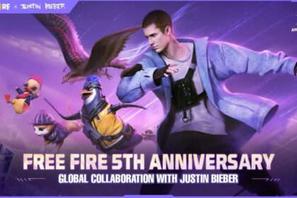 Free Fire x Justin Bieber Collaboration