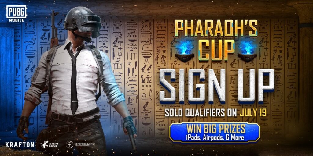 How to participate in the PUBG Mobile Pharaoh’s Cup?