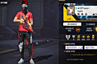 Tonde Gamer Free Fire ID