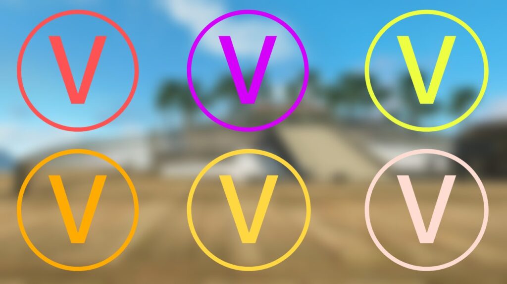 Customize V Badge Color