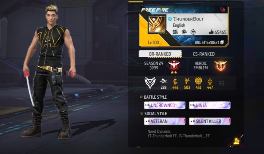 HIGHEST FREE FIRE LEVEL PLAYER visual data 7