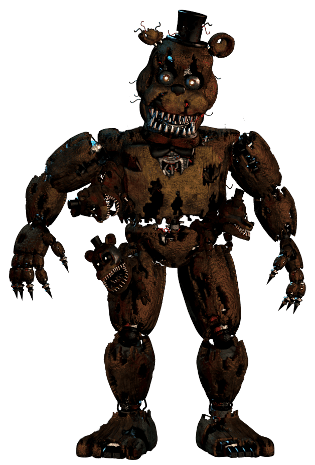 FNaF 4 Nightmare Freddy Character