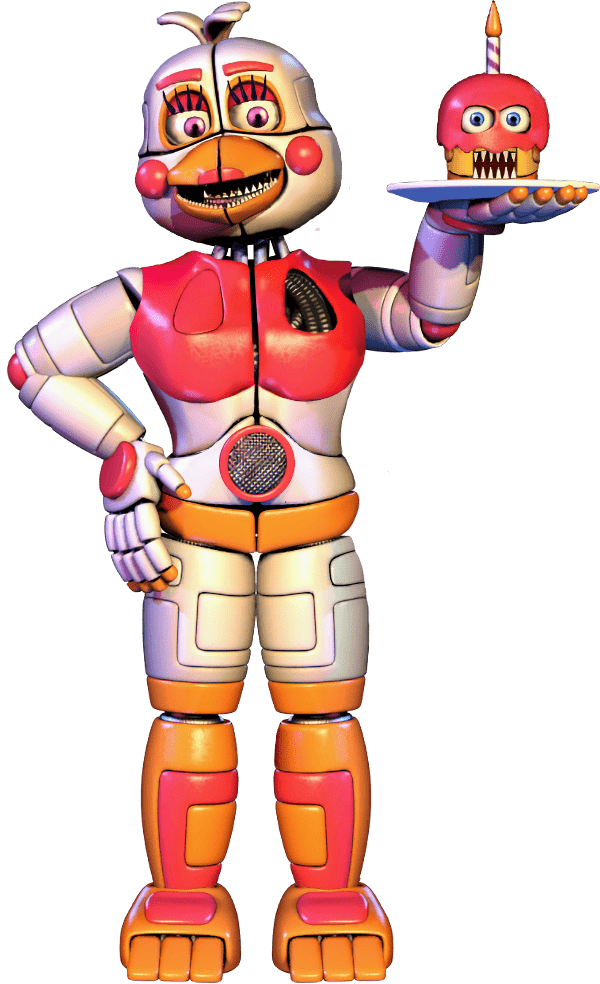 FNaF 6 Pizzeria Simulator Funtime Chica Character