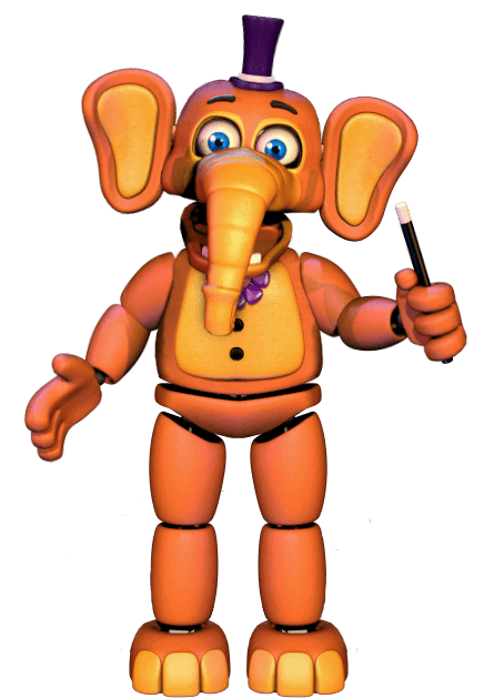 FNaF 6 Pizzeria Simulator Orville Elephant Character