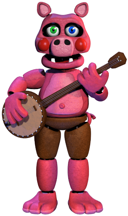 FNaF 6 Pizzeria Simulator PigPatch Character
