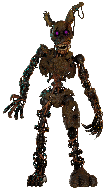 FNaF Security Breach Burntrap Character