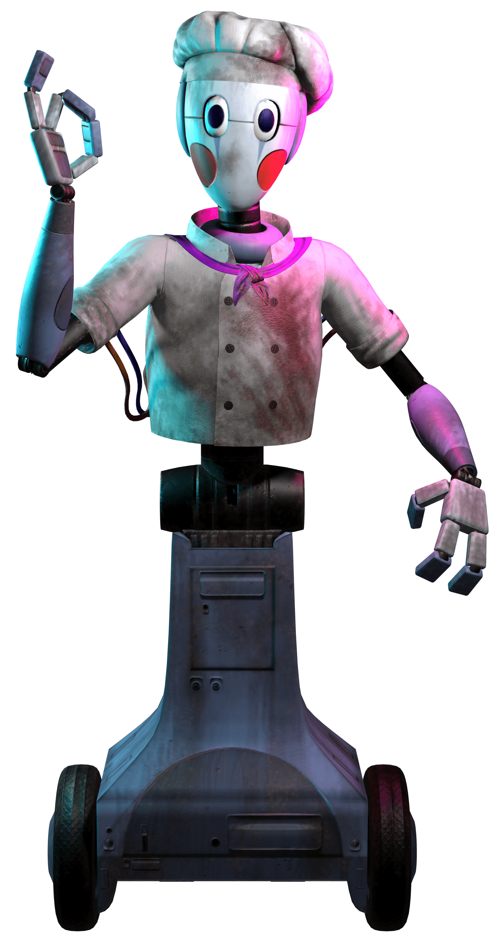 FNaF Security Breach Chef Bot Character