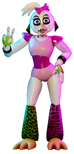 FNaF Security Breach Glamrock Chica Character