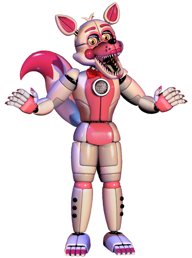 FNaF Sister Location Funtime Foxy Character