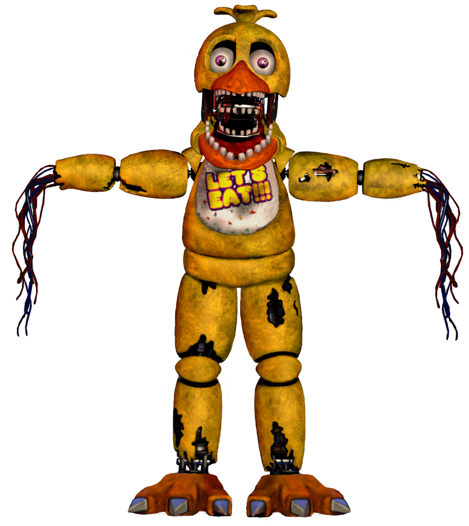 FNaF Withered Chica Character