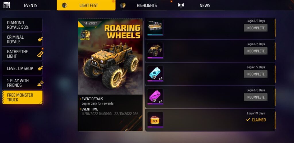 Steps to Get Roaring Wheels Monster Truck Skin for Free