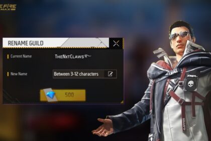 How to Change Guild Name in Free Fire Max