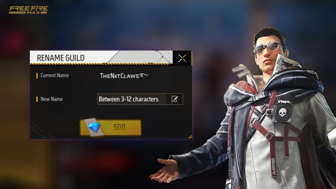 How to Change Guild Name in Free Fire Max