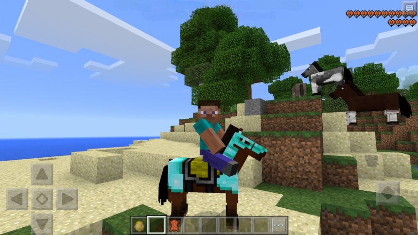 How to Dismount a Horse in Minecraft