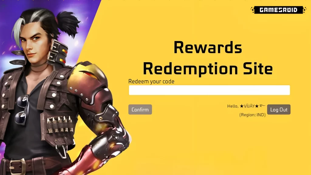 Steps to Enter and Redeem Redemption Codes in Free Fire