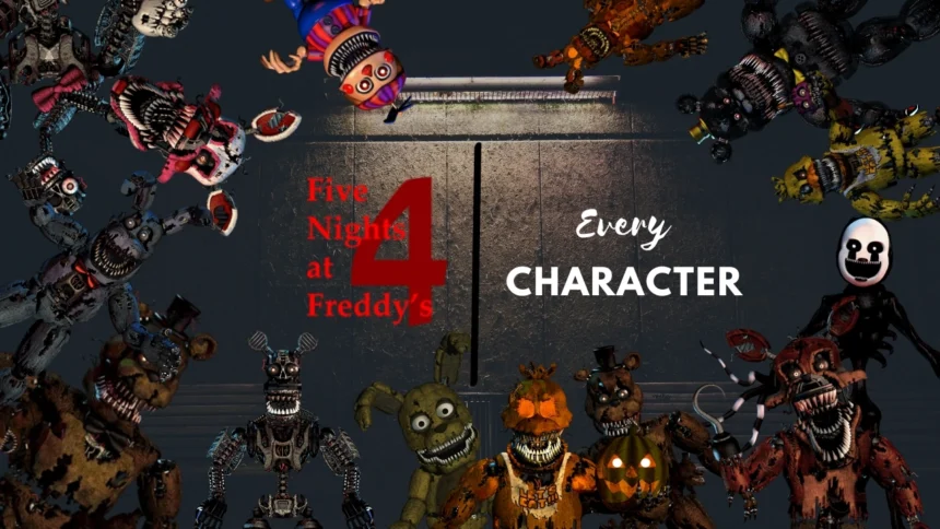 FNaF 4 Characters