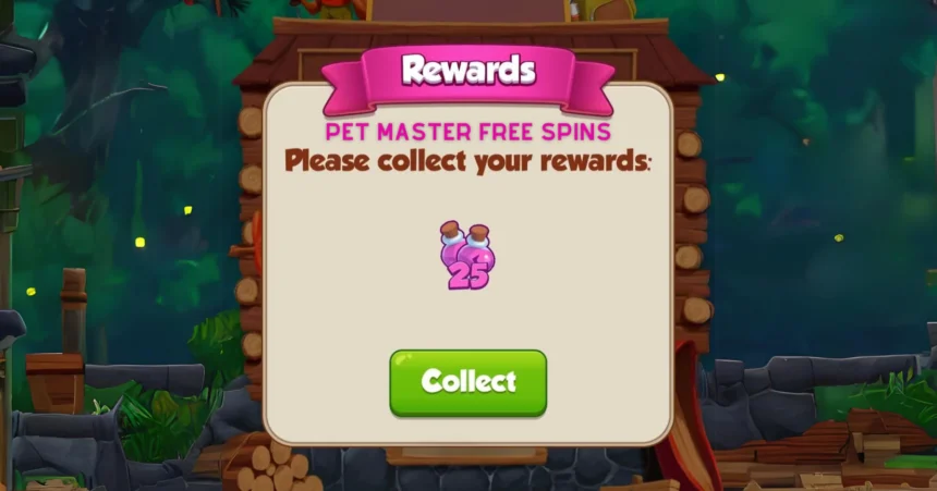 Pet Master Free Spins Links