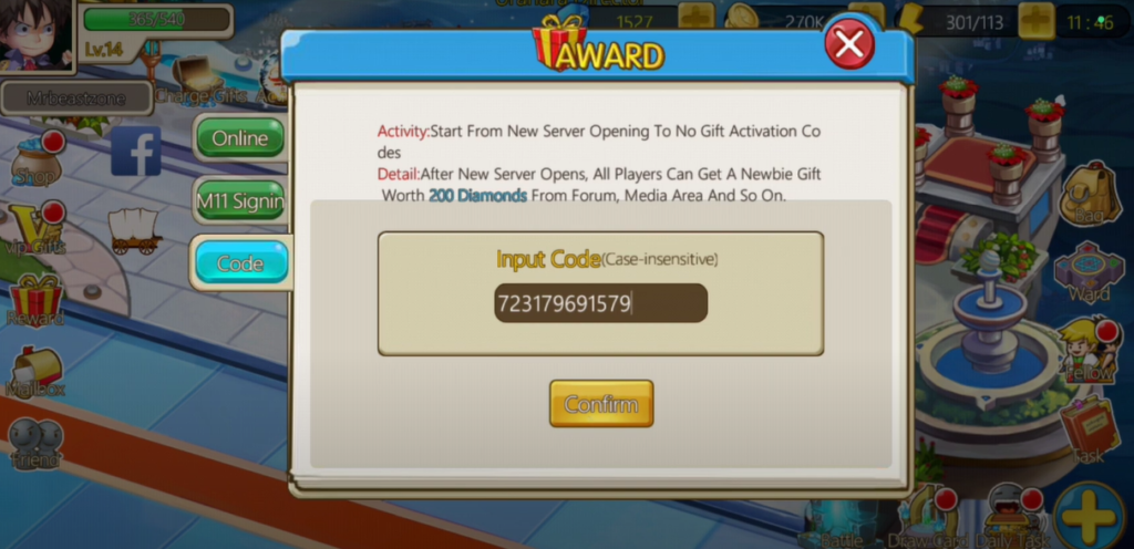 How to Redeem Manga Clash Codes