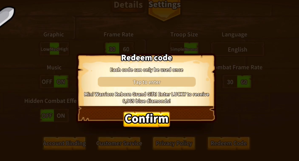 Mini Mujur Code Mini Warriors Reborn Codes (July 2026) – Free Diamonds!